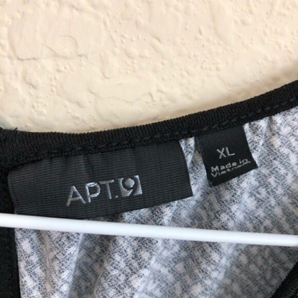 Apt. 9 Dress Cold Shoulder Long Sleeve Bla… - Picture 4 of 5